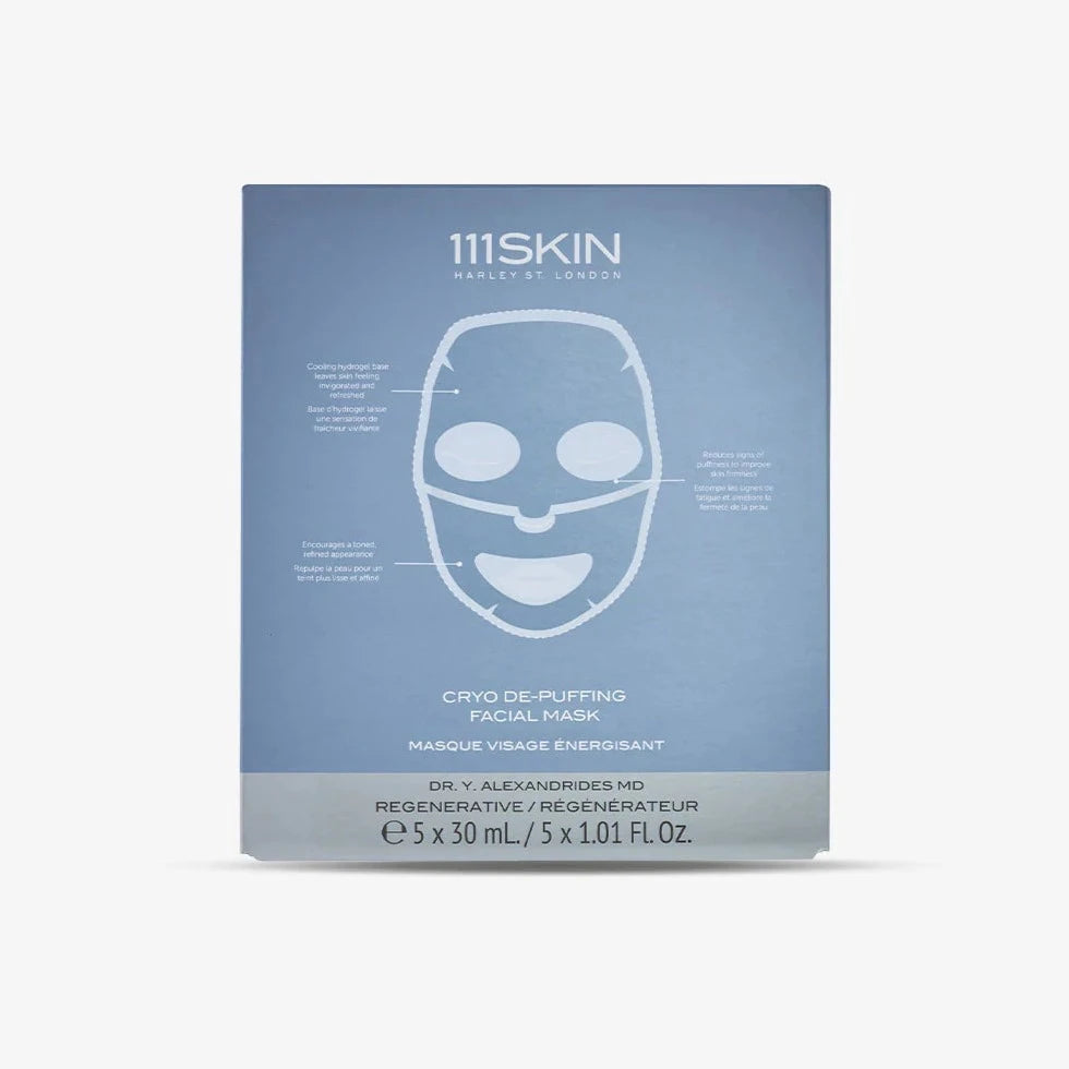 Village Wellness Spa - 111Skin Cryo De-Puffing Facial Mask [Box of 5]