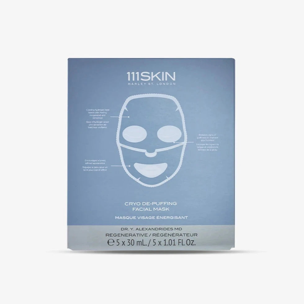 Village Wellness Spa - 111Skin Cryo De-Puffing Facial Mask - 1 sheet