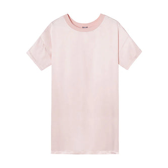 Stoney Crew Neck Satin Dress