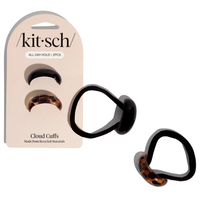 Black & Tort Cloud Cuffs