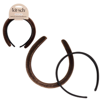 Satin & Velvet Headbands (2 Pack)