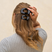 Flat Cloud Clip Small (Black)