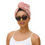 Terracotta Plush Microfiber Hair Towel Turban