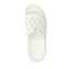 White sandal on a white background