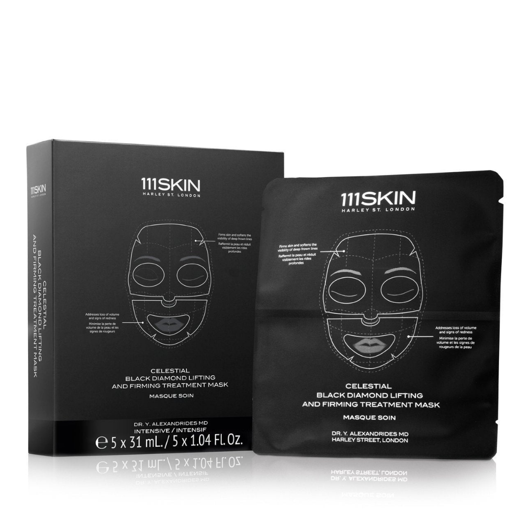 Celestial Black Diamond Lift and Firm Face Mask [Box of 5]